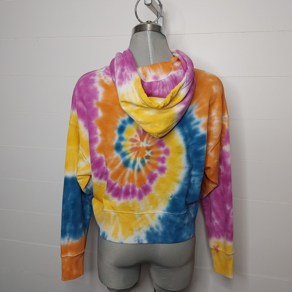 DAYDREAMER Double Trouble Tie Dye Hoodie XS - Picture 5 of 11